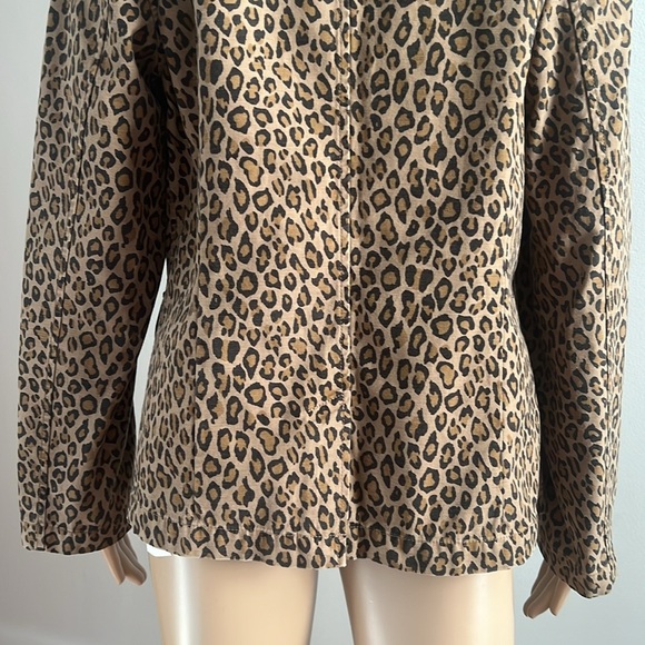 Nili Lotan Addison Blazer Zebra Print Brown Size 10 - Picture 13 of 16